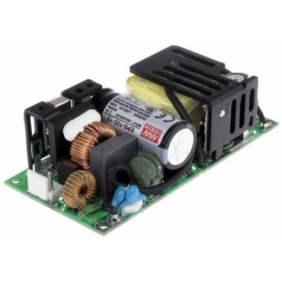 Mean Well EPS-120-15 Open Frame, Switching Power Supply, 15V dc, 8A, 84W