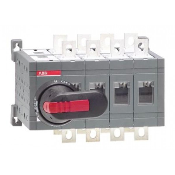 ABB OT250E04CP OT250E04CP 4P Pole DIN Rail Isolator Switch - 250A Maximum Current