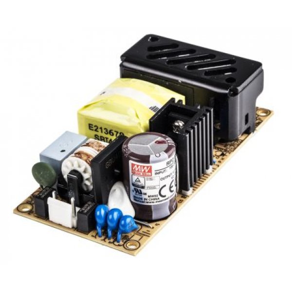 Mean Well RPD-60B Open Frame, Switching Power Supply, 5 V dc, 24 V dc, 1.5A, 53.5W