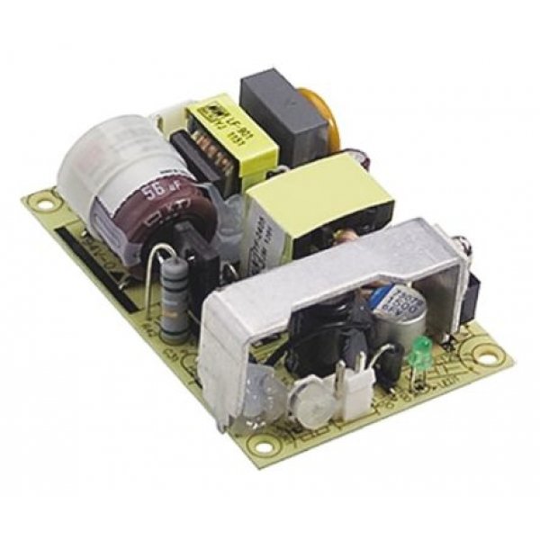 Mean Well EPS-25-3.3 Open Frame, Switching Power Supply, 3.3V dc, 5A, 16.5W