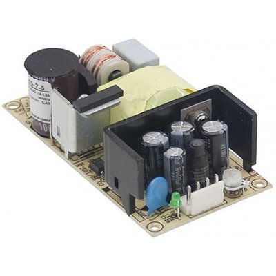 Mean Well EPS-45S-12 Open Frame, Switching Power Supply, 12V dc, 3.75A, 45W