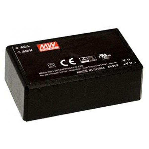 Mean Well IRM-60-15 Encapsulated, Switching Power Supply, 15V dc, 4A, 60W