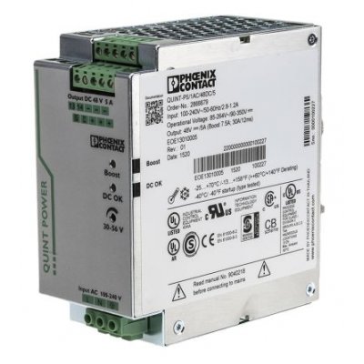 Phoenix Contact 2866679 QUINT Switch Mode DIN Rail Panel Mount Power Supply