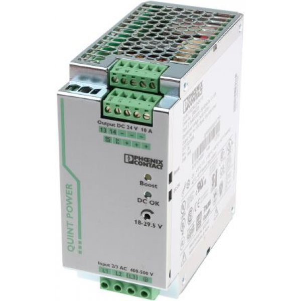 Phoenix Contact 2866705 QUINT Switch Mode DIN Rail Panel Mount Power Supply