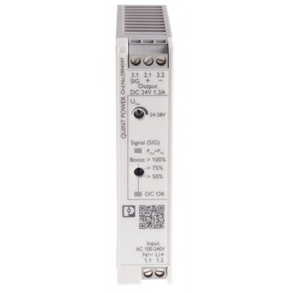 Phoenix Contact 2904597 QUINT4 Switch Mode DIN Rail Panel Mount Power Supply