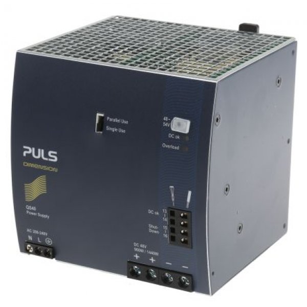 PULS QS40.484 DIMENSION Q Switch Mode DIN Rail Panel Mount Power Supply
