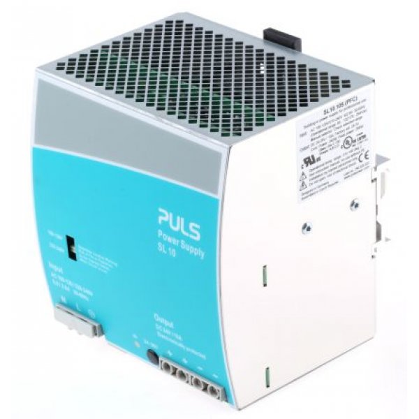 PULS SL10.105 Switch Mode DIN Rail Panel Mount Power Supply