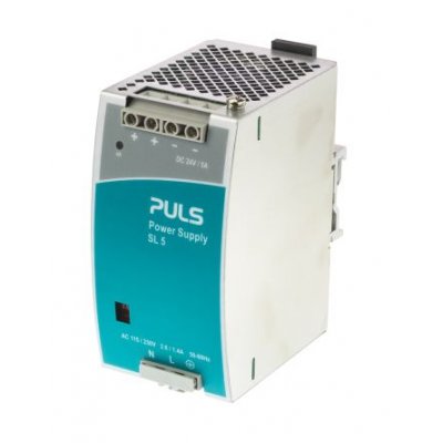 PULS SL5.100 Switch Mode DIN Rail Panel Mount Power Supply