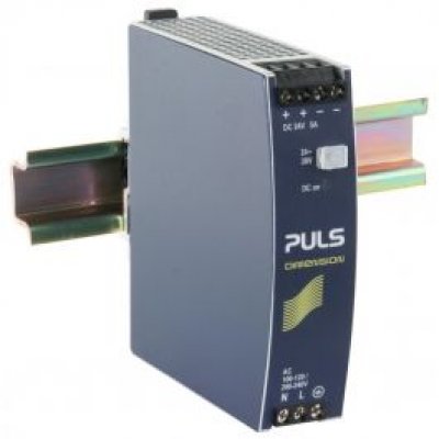PULS CS5.241 DIMENSION C-Line Switch Mode DIN Rail Panel Mount Power Supply