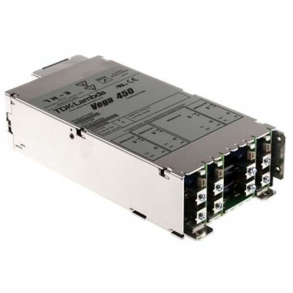 TDK-Lambda V4FFS 5V60A,12V12A,12V12A,24V6  450W Quad Output Embedded Switch Mode Power Supply