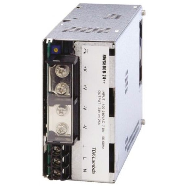 TDK-Lambda RWS600B-48  Switching Power Supply, 48V dc, 12.5A, 600W, 1 Output