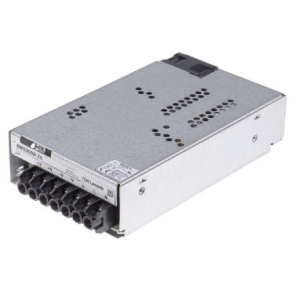 TDK-Lambda RWS300B-24 Switching Power Supply, 24V dc, 12.5A, 300W, 1 Output