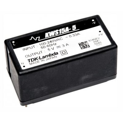 TDK-Lambda KWS15A-15 15W Embedded Switch Mode Power Supply