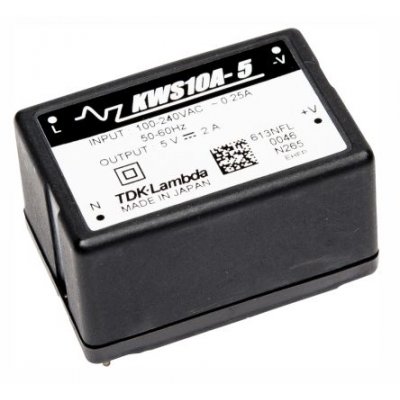 TDK-Lambda KWS10A-5 10W Embedded Switch Mode Power Supply