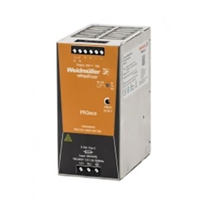 Weidmuller 1469590000 PRO ECO DIN Rail Power Supply, 240W, 48V dc/ 5A