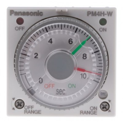 Panasonic PM4HWHAC240SWJ Cyclic Single Timer Relay