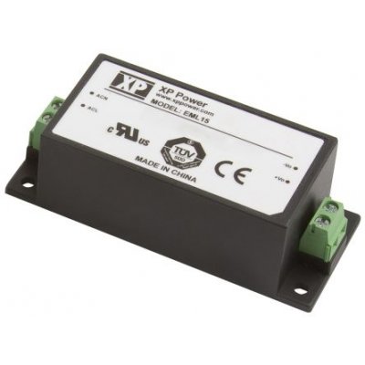 XP Power EML15US03-S 10W AC-DC Converter, 3A, 3.3V dc Medical Approved