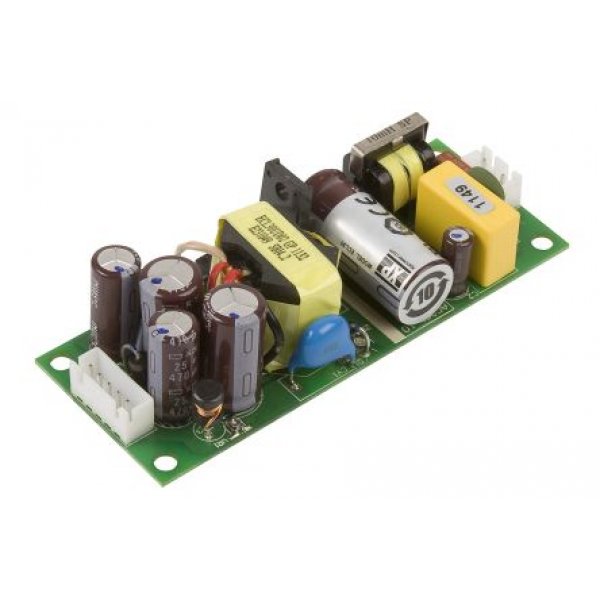 XP Power ECL30UD02-T Switching Power Supply, ±15V dc, 1A, 30W, Dual Output