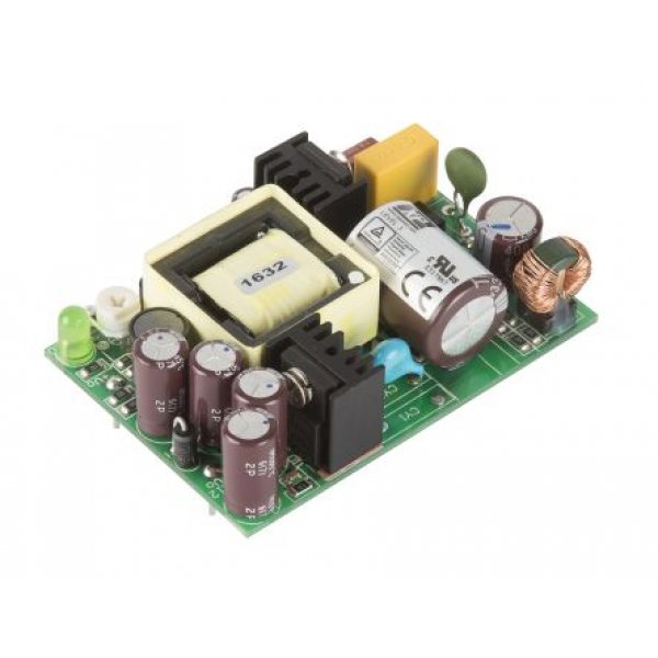 XP Power CU15-10 Switching Power Supply, 5V dc, 3A, 15W, 1 Output