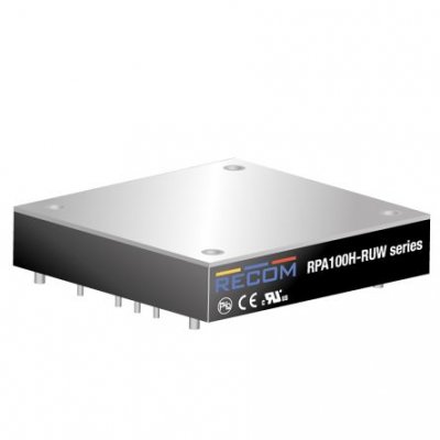 Recom RPA100H-11012SRUW/P Isolated DC-DC Converter PCB Mount