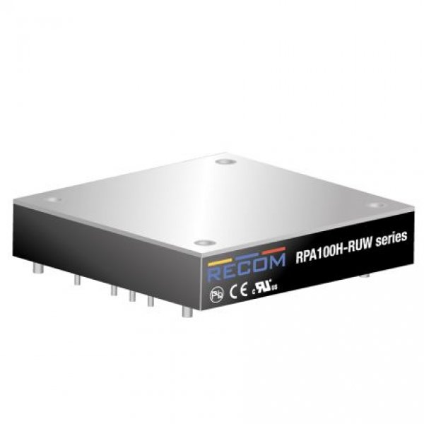 Recom RPA100H-11012SRUW/P Isolated DC-DC Converter PCB Mount