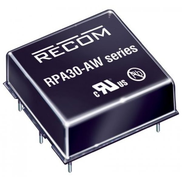 Recom RPA30-243.3SAW/P Isolated DC-DC Converter Through Hole