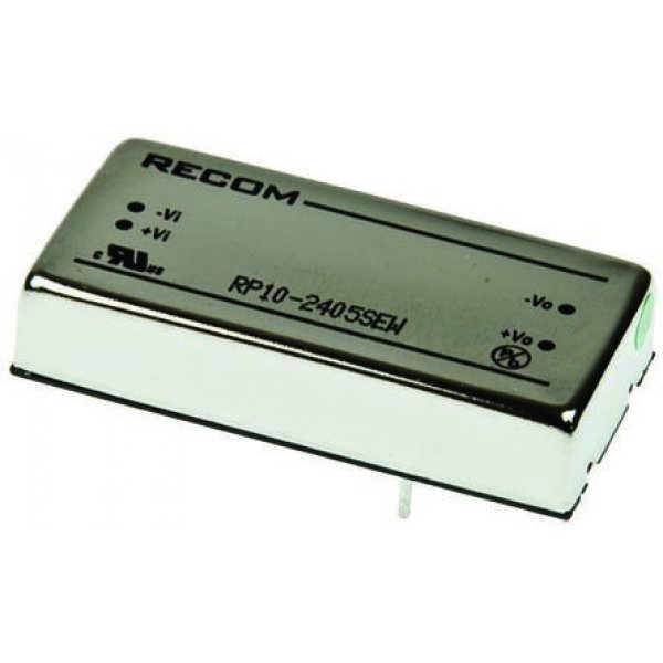 Recom RP10-4812SEW Isolated DC-DC Converter Through Hole