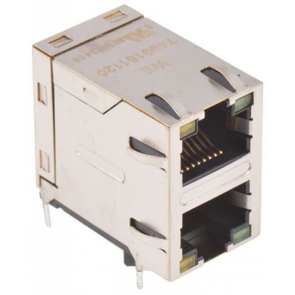 Wurth Elektronik 7499151120 Through Hole Lan Ethernet Transformer, 17.09 x 28.3 x 25.25mm