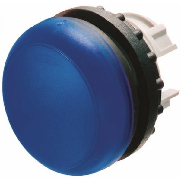 Eaton 78639221 M22-L-B+M22-A+M22-LED230-B Blue Pilot Light, 22.5mm Cutout M22 Series