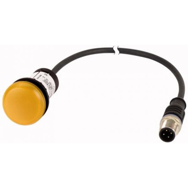 Eaton 181061 C22-L-Y-24-P5 Yellow LED Indicator, 22.5mm Cutout