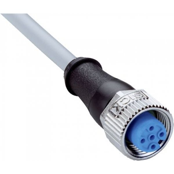 Sick YF2A15-050VB5XLEAX Sensor Cable 5m M12 5-Pin Straight Conne