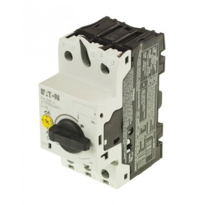 Eaton 072737 PKZM0-4 Motor Protection Circuit Breaker, 3P Channels, 2.5 - 4 A, 60 kA