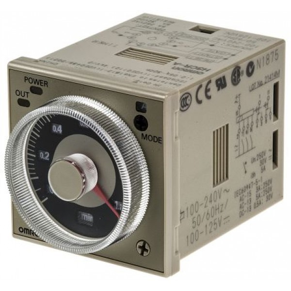 Omron H3CR-A AC100-240/DC100-125 Multi Function Timer Relay