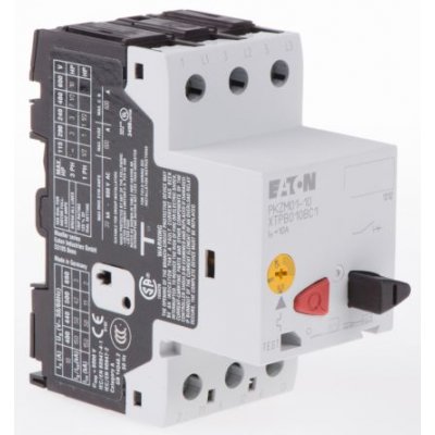 Eaton 278484 PKZM01-10  6.3 → 10 A Motor Protection Circuit Breaker, 690 V ac