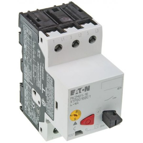 Eaton 283390 PKZM01-16  10 → 16 A Motor Protection Circuit Breaker, 690 V ac