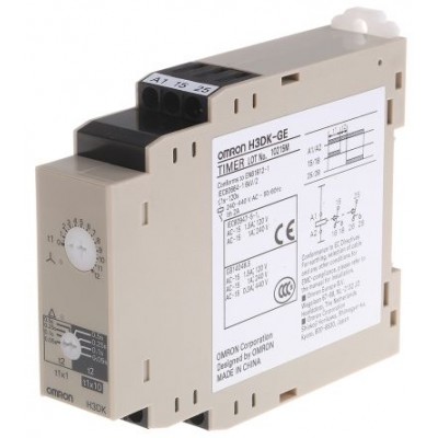 Omron H3DKGEAC240440 Star Delta Single Timer Relay