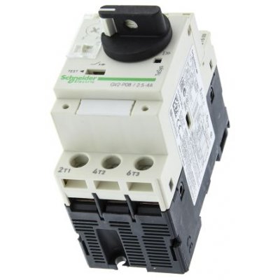 Schneider Electric GV2P08 2.5 → 4 A TeSys Motor Protection Circuit Breaker