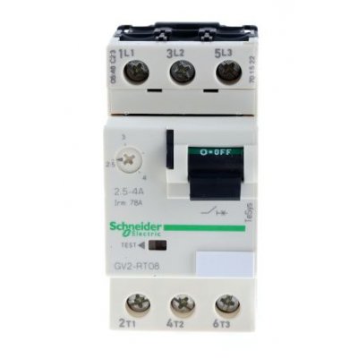 Schneider Electric GV2RT08 2.5 → 4 A TeSys Motor Protection Circuit Breaker