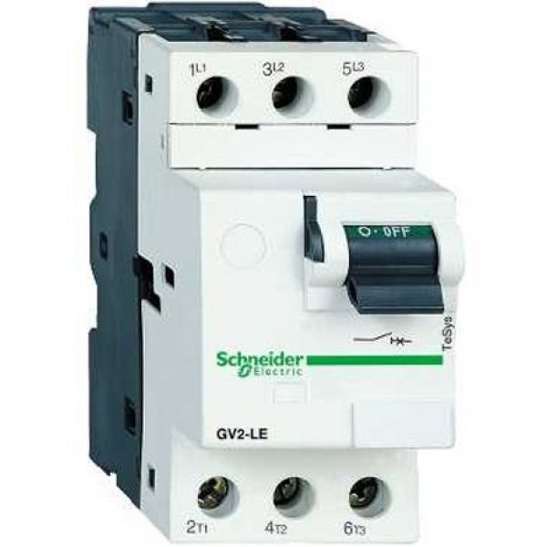 Schneider Electric GV2LE06  1.6 A TeSys Motor Protection Circuit Breaker