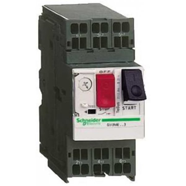 Schneider Electric GV2ME063 1 → 1.6 A TeSys Motor Protection Circuit Breaker