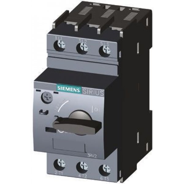 Siemens 3RV2711-1FD10 Motor Protection Circuit Breaker, 3P Channels