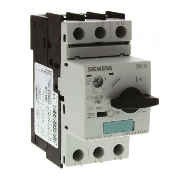 Siemens 3RV1021-1KA10 Motor Protection Circuit Breaker