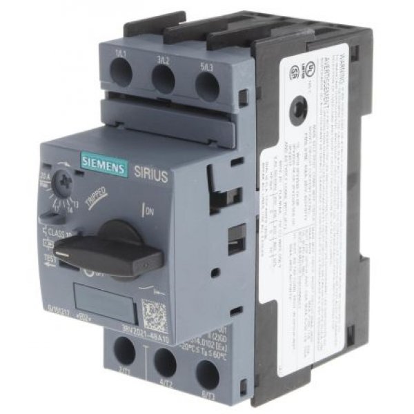 Siemens 3RV2021-4BA10 690 V Motor Protection Circuit Breaker