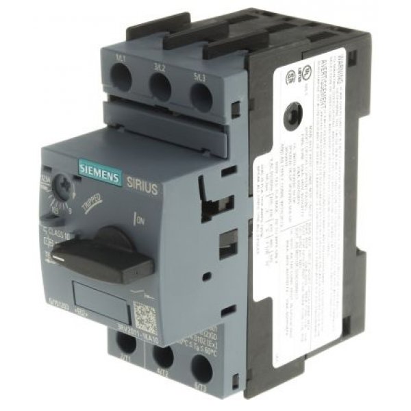 Siemens 3RV2011-1KA10 Motor Protection Circuit Breaker