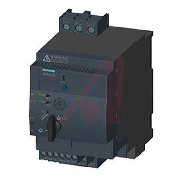 Siemens 3RA6250-1BB32 0.37 kW DOL Starter, 24 V dc, 3 Phase, IP20