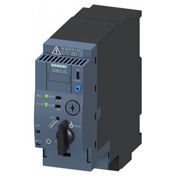 Siemens 3RA6120-1BB32 0.37 kW Automatic, Manual 3P DOL Starter, 24 V dc, 3 Phase