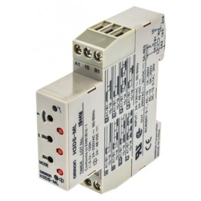 Omron H3DS-ML AC/DC Multi Function Timer Relay