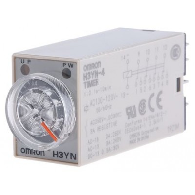 Omron H3YN-4 AC100-120 Multi Function Timer Relay