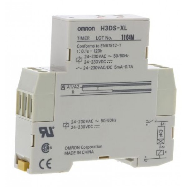 Omron H3DS-XL ON Delay Single Timer Relay
