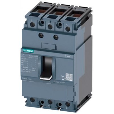 Siemens 3VA1120-4ED36-0AA0 3 20 A MCCB Molded Case Circuit Breaker